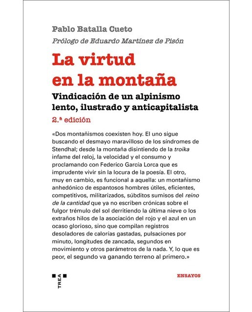 La virtud en la montaña: Vindicación de un alpinismo lento, ilustrado y anticapitalista (Capa mole) 1