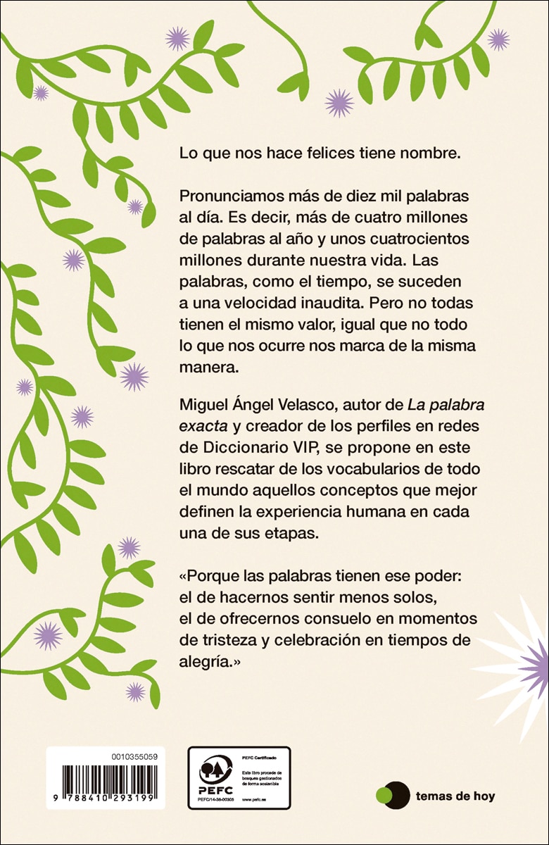 La vida en palabras  (Tapa blanda) 2