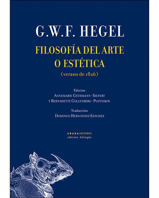 Filosofía del arte o estética 1