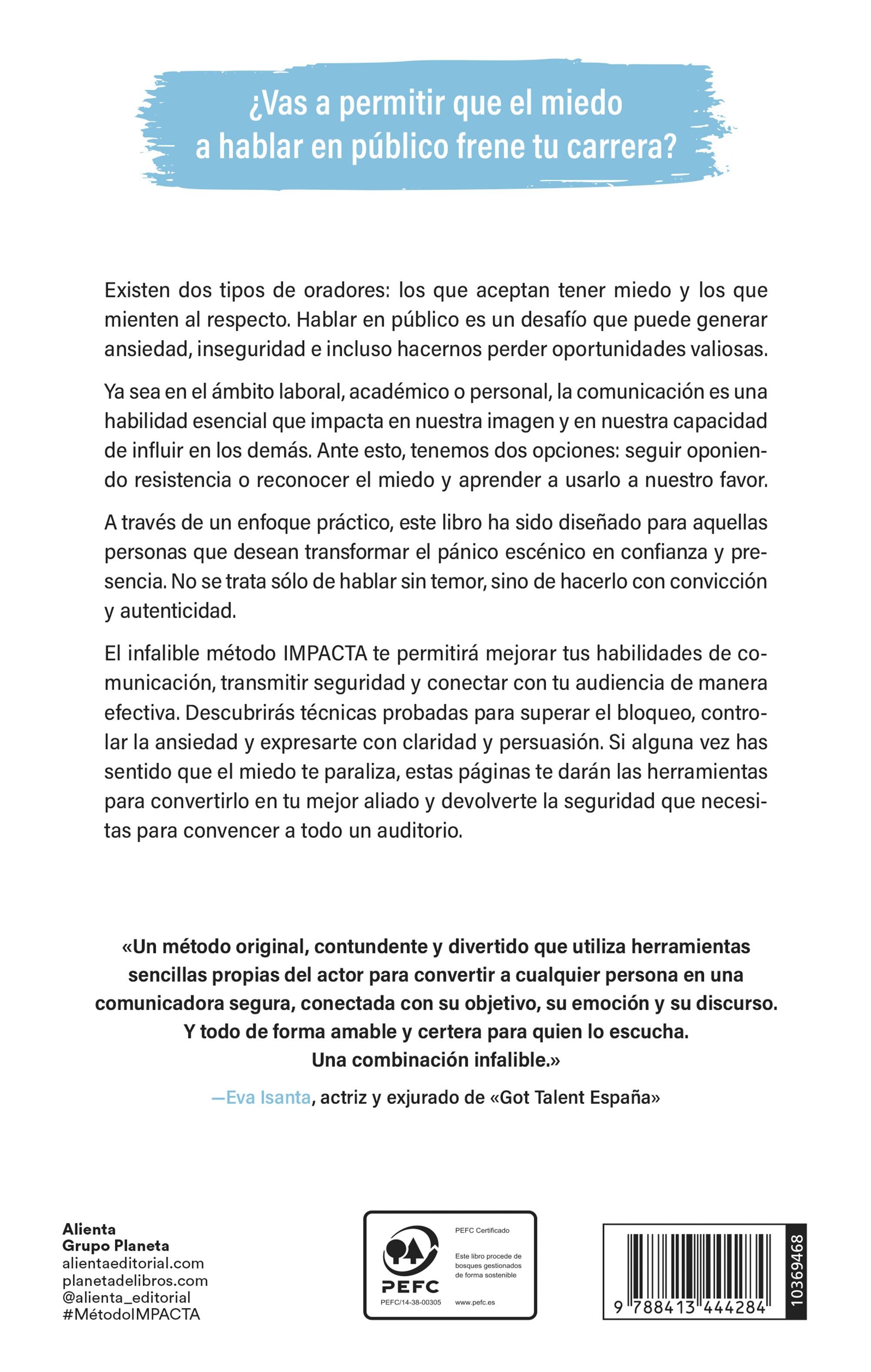 Método IMPACTA: La guía definitiva (y sorprendentemente fácil) para aprender a hablar en público (Capa mole com abas) 2