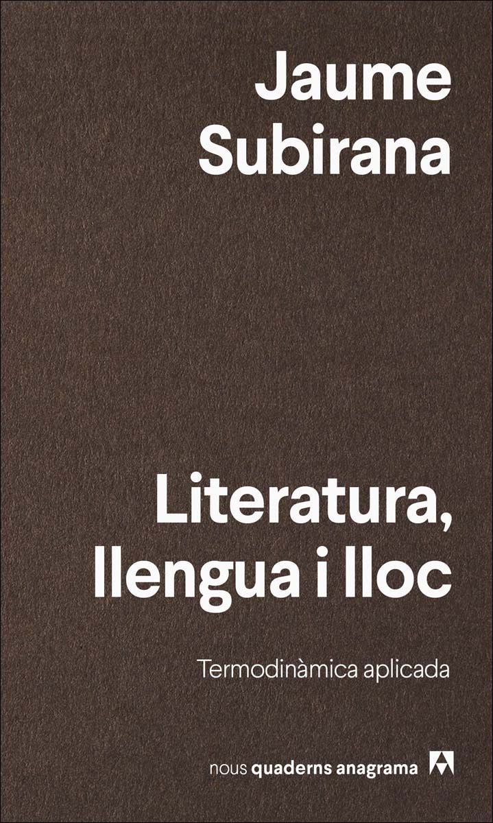 Imagem 0 de Literatura, llengua i lloc: Termodinàmica aplicada (Capa mole)