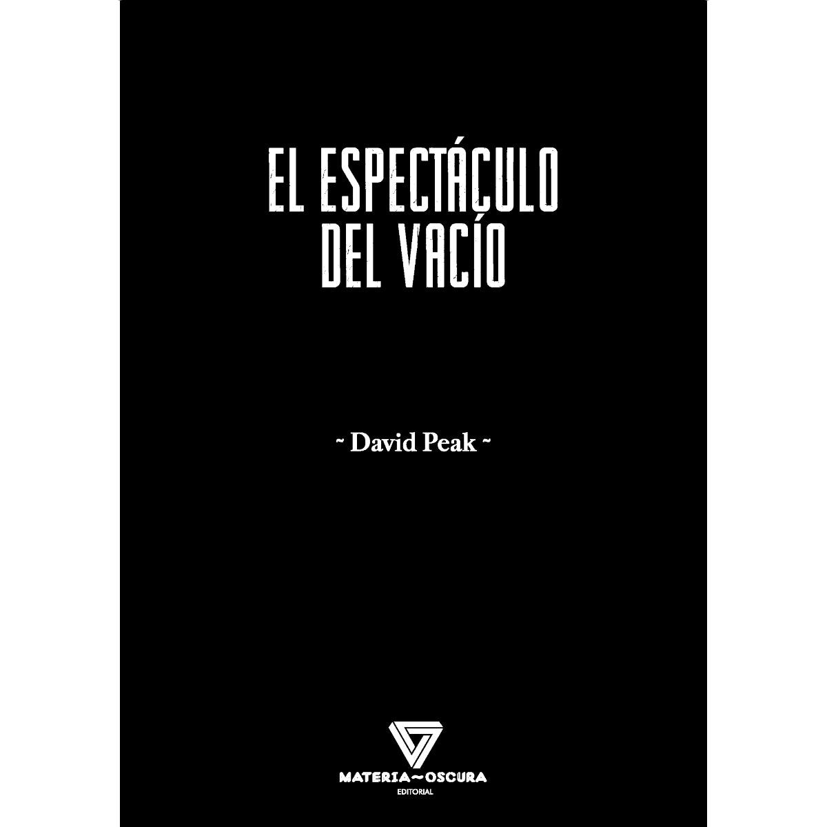 Imagem 0 de El espectáculo del vacío (Capa mole)