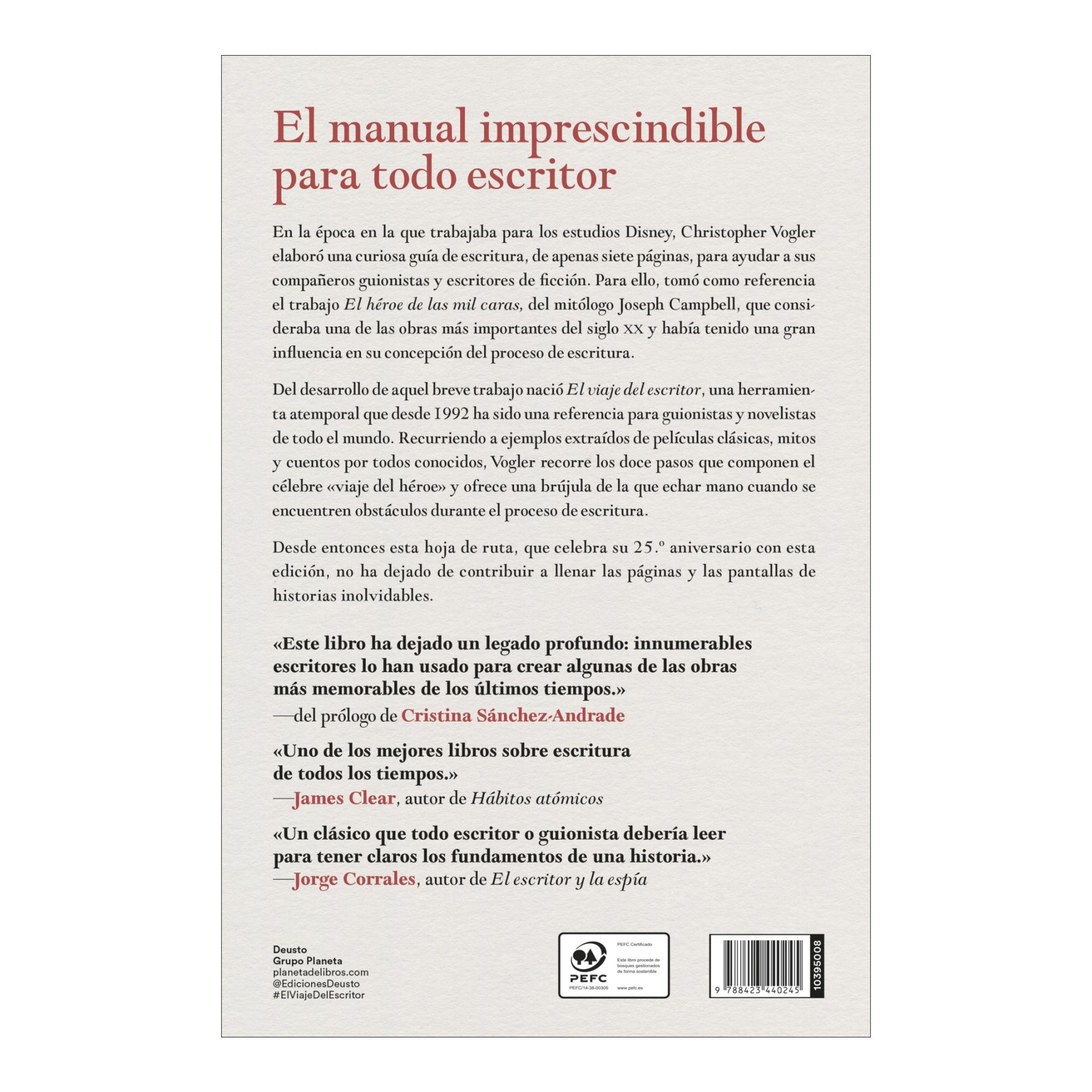El viaje del escritor: Las estructuras narrativas clásicas de las grandes obras de ficción  (Tapa blanda con solapas) 2