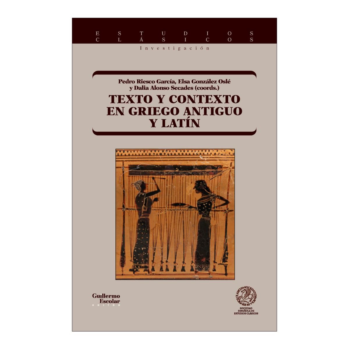 Imagem 0 de TEXTO Y CONTEXTO EN GRIEGO ANTIGUO Y LAT  (Capa Mole)
