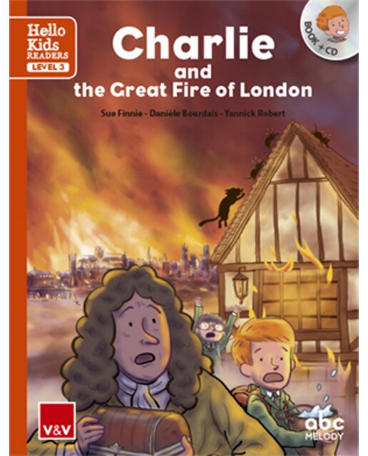 CHARLIE AND THE GREAT FIRE OF LONDON (HELLO KIDS) (Capa mole) 1