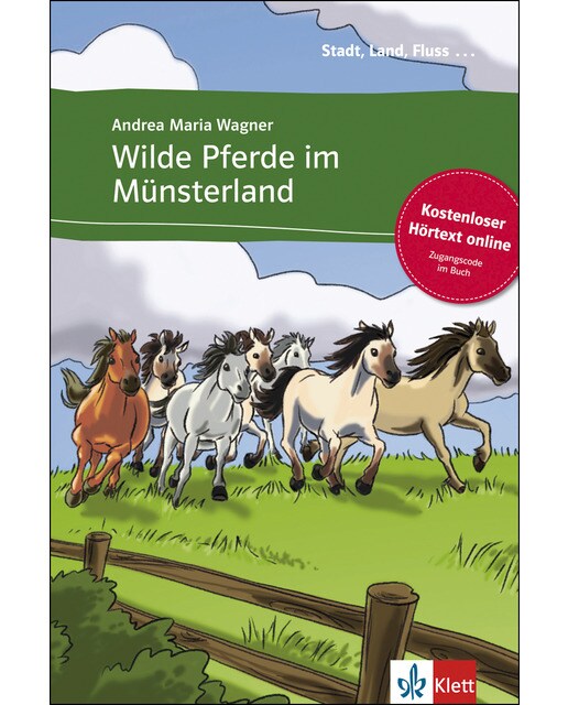 Wilde Pferde im Münsterland - Libro + audio descargable (Colección Stadt, Land, Fluss) (Capa mole) 1