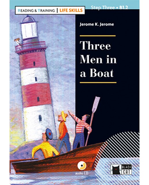 THREE MEN IN A BOAT+CD LIFE SKILLS (Capa mole) 1