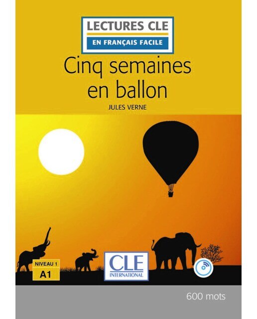 Cinq semaines en ballon livre+cd - nivea 1/a1 - 2º 1
