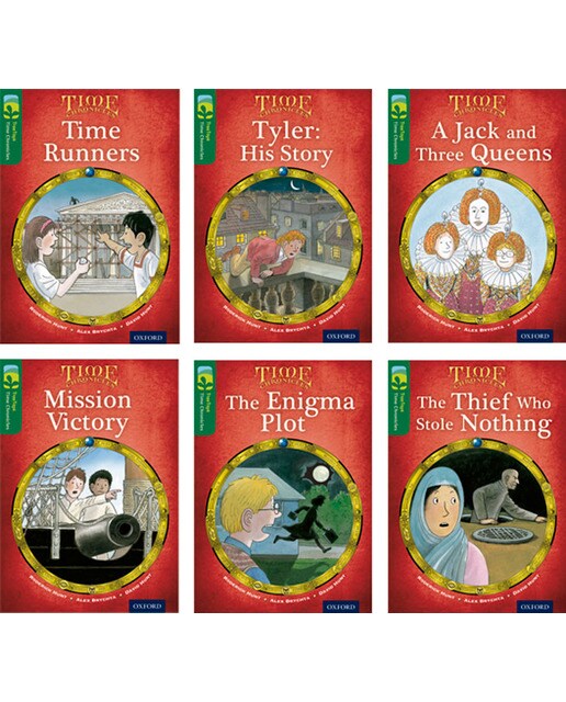 Oxford Reading Tree TreeTops Time Chronicles Level 12. Mixed Pack of 6 (Capa mole) 1