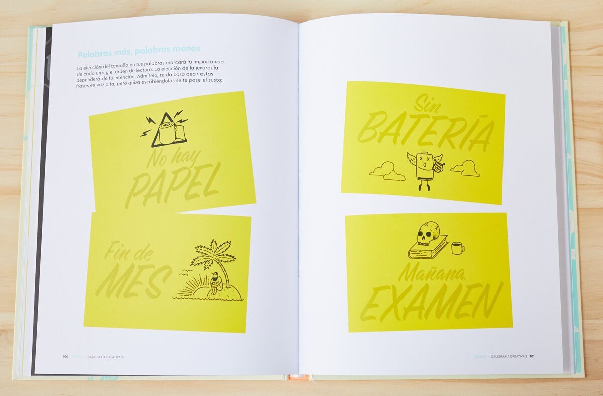 Caligrafía creativa 2. Manual para enamorados del lettering(Tapa dura) 6