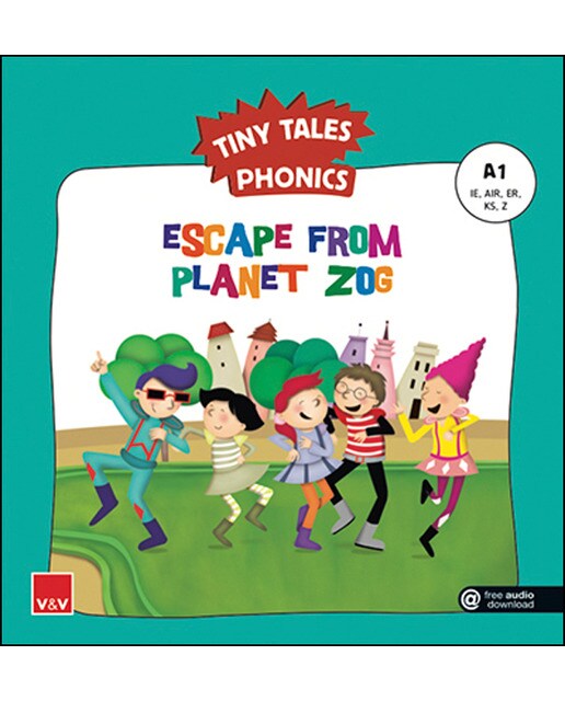 ESCAPE FROM PLANET ZOG (TINY TALES PHONICS) A1 (Capa mole) 1