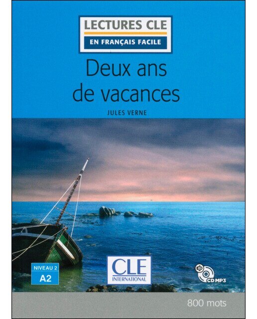 Deux ans de vacances - niveau 2/a2 - livre+cd audi 1