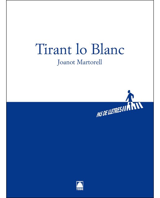 Portada de Pas de lletres 001. Tirant lo blanc -Joanot Martorell-