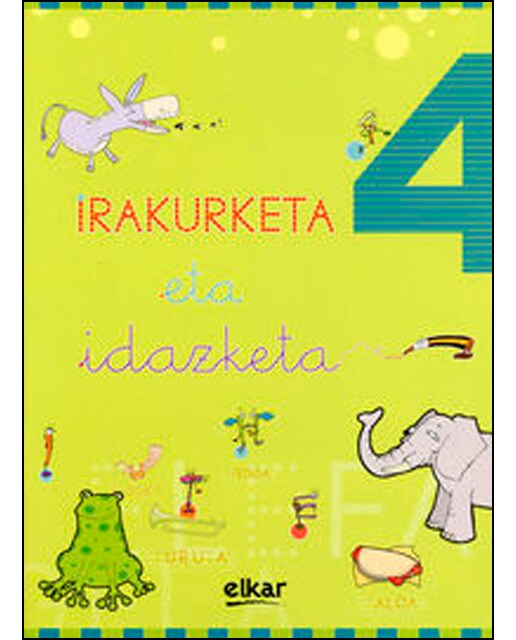 Irakurketa eta idazketa koadernoa 4
