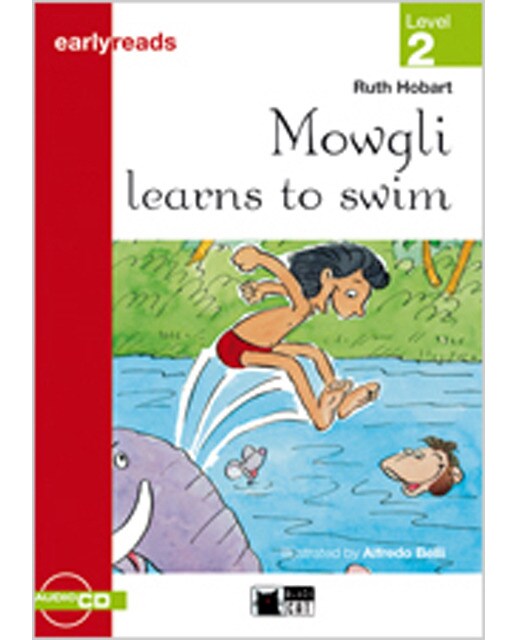 MOWGLI LEARNS TO SWIM (FREE AUDIO) (Capa mole) 1