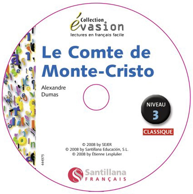 EVASION CLASSIQUE NIVEAU 3 LE COMTE DE MONTE CRISTO + CD (Capa mole) 1