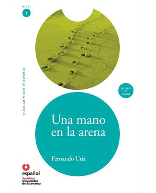 Leer en español nivel 1 una mano en arena + cd