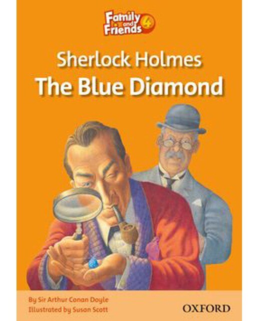 Family and Friends 4. Sherlock Holmes and the Blue Diamond (Capa mole) 1