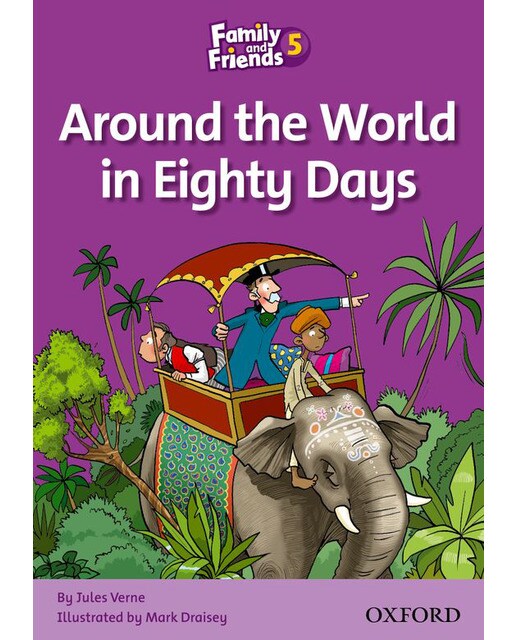 Family and Friends 5. Around the World in Eighty Days (Capa mole) 1