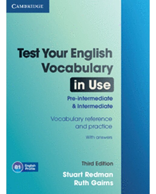 Test Your English Vocabulary in Use Pre-intermediate and Intermediate with Answers (Capa mole) 1
