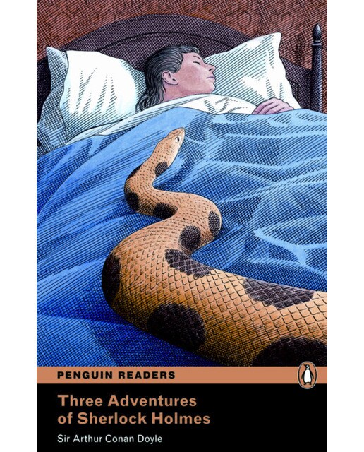 LEVEL 4: THREE ADVENTURES OF SHERLOCK HOLMES BOOK AND MP3 PACK (Capa mole) 1