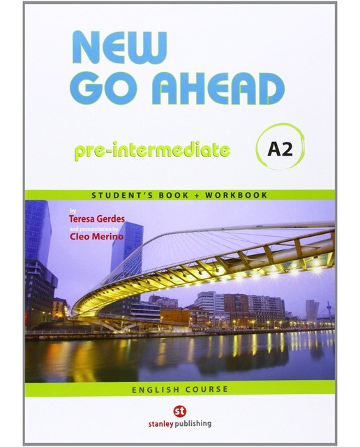 New Go Ahead A2 Pre-intermediate Student's book + Workbook (Capa mole) 1