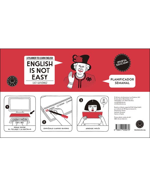 English is not Easy - Planificador semanal (Nueva edición) 1
