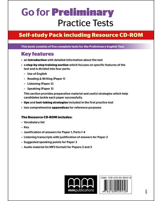 Go For Pet-  Self Study Pack + Cdrom 1