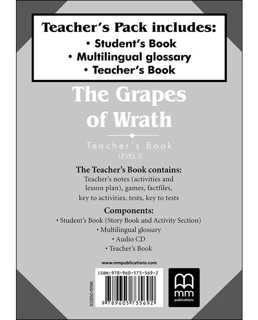 The Grapes Of Wrath Teacher's Pack 1