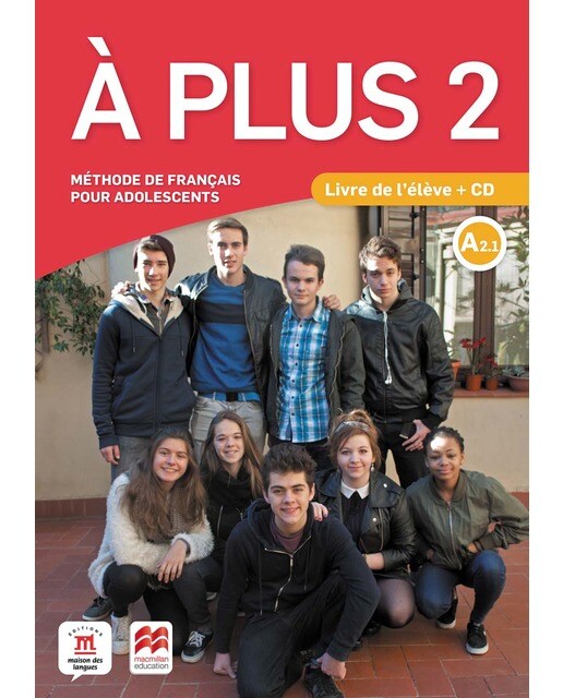 À plus 2 - Éd. Macmillan Livre de l'élève + CD (Capa mole) 1