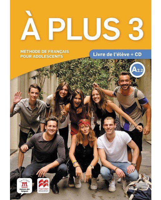 Imagem 0 de À plus 3 - Éd. Macmillan Livre de l'élève + CD audio (Capa mole)