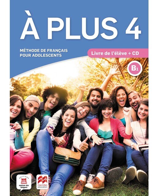 À plus 4 - Éd. Macmillan Livre de l'élève + CD (Capa mole) 1