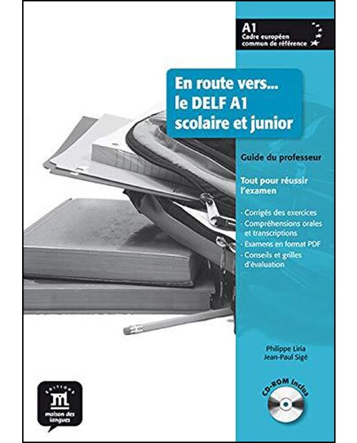 En route vers le DELF scolaire et junior 1 Guide pedagogique + CDROM: En route vers le DELF scolaire et junior 1 Guide pedagogique + CDROM (Capa mole) 1
