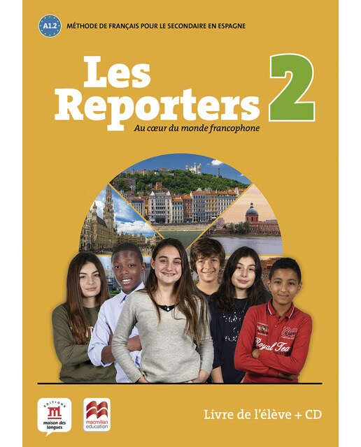 Imagem 0 de Les reporters 2 - A1.2 Éd. Macmillan -Livre de l'élève + CD (Capa mole)