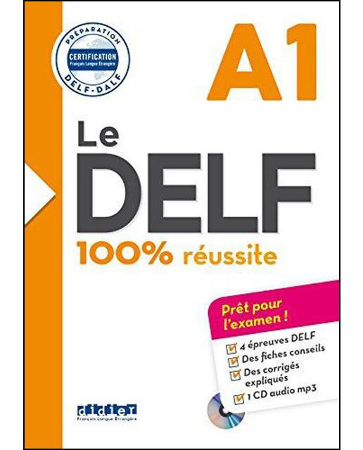 100% Reussite-Le Delf A1 Livre+Cd 1
