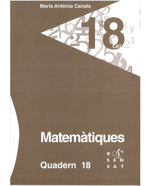 Matemàtiques. Quadern 18