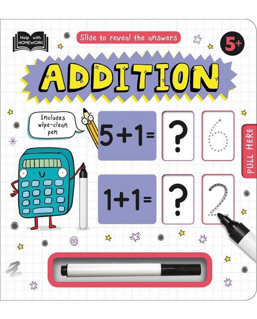 Help with homework: addition 5+ 1