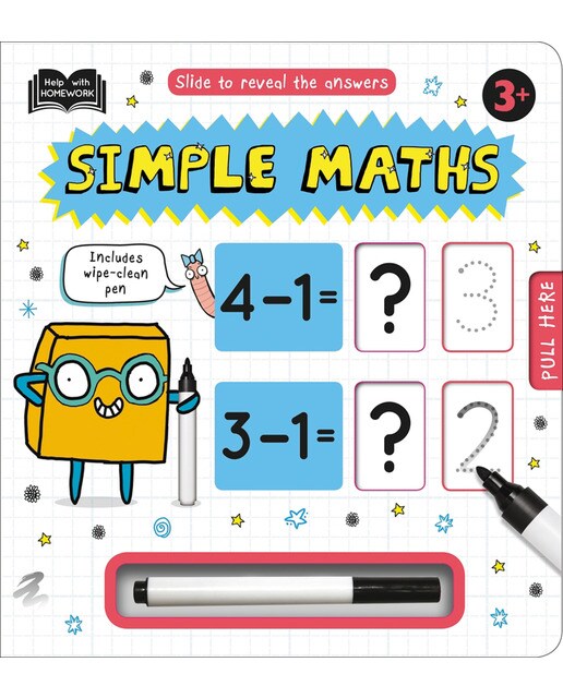 Help with homework: simple maths 3+ 1