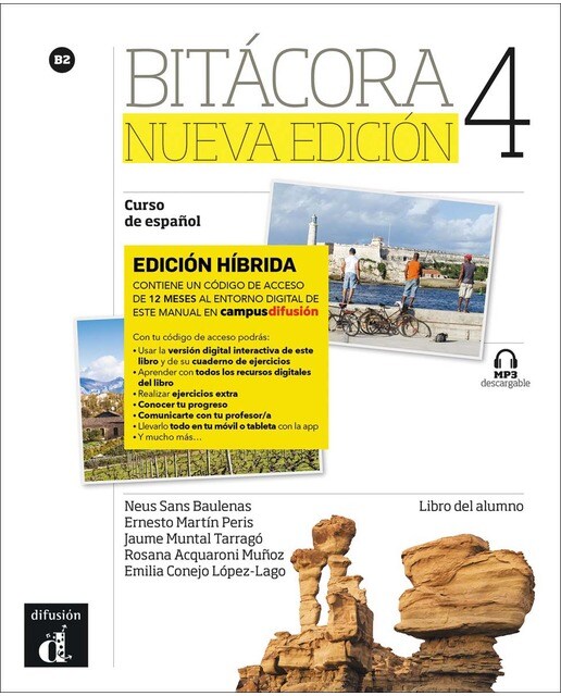 Bitácora Nueva edición 4 Ed.hibrída L. del alumno (Capa mole) 1
