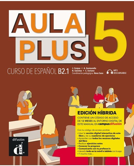 Aula Plus 5 Ed.hibrída L. del alumno (Capa mole) 1