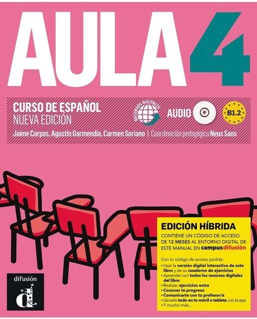 Aula Nueva Edición 4 Ed.hibrida L. del alumno (Capa mole) 1