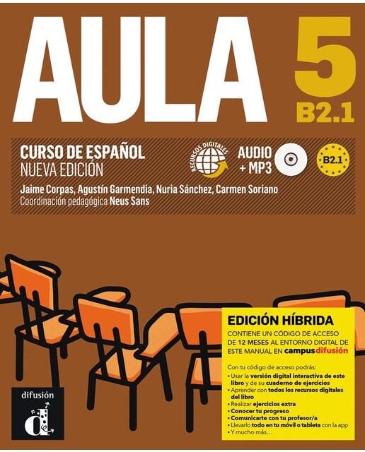 Aula Nueva edicion 5 Ed.hibrida L. del alumno (Capa mole) 1