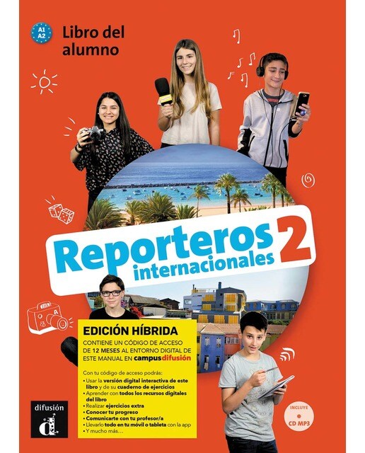 Reporteros Int 2 Ed.hibrida L. del alumno (Capa mole) 1