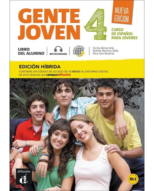 Gente Joven NE 4 Ed. híbrida L. del alumno (Capa mole) 1