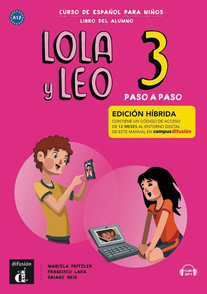 Lola y leo Paso a Paso 3 Ed. hibrida L. del alumno (Capa mole) 1