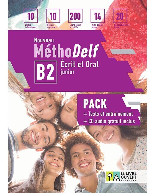 Imagem 0 de Nouv méthodelf b2 pack élève (+2 tests + cd)
