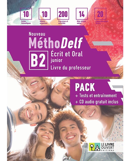 Nouv méthodelf b2 pack prof (+2 tests +cd) 1