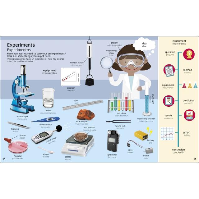 1000 palabras: Ciencia / 1000 Words: Science: Aprende vocabulario en inglés y español (Capa dura) 7