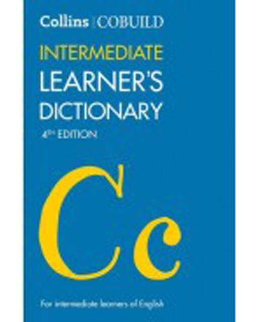 Collins Cobuild Interm. Learner S Dic-4 Edit 1