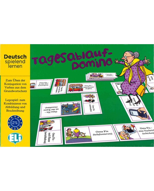 Das Tagesablauf-Domino (N/E) 1